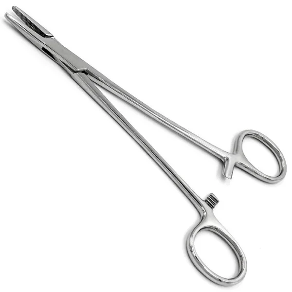 07.PI.132. Голкотримач Mayo-Hegar (Мейо-Гегар), загальнохірургічний, з жолобком, 180 мм.